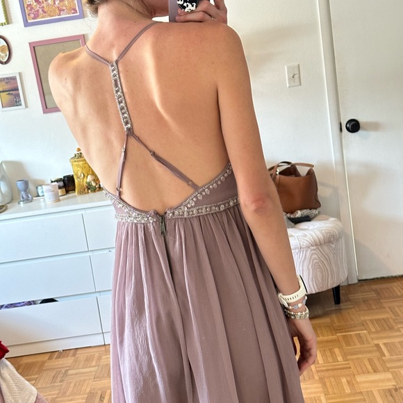 Kimchi Blue Mauve Bling Dress - Picture 3 of 8